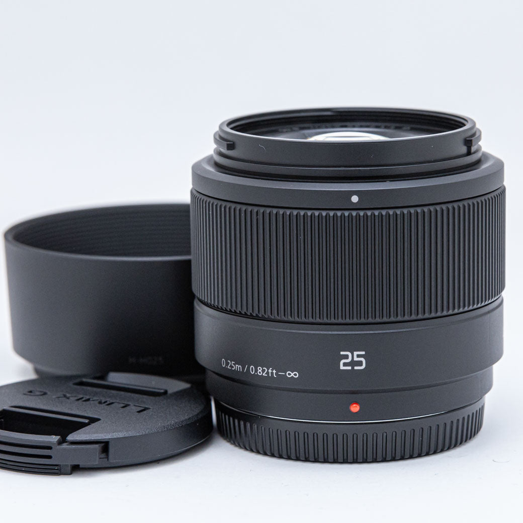 Panasonic G 25mm F1.7 ASPH. (H-H025) ブラック – ねりま中古カメラ