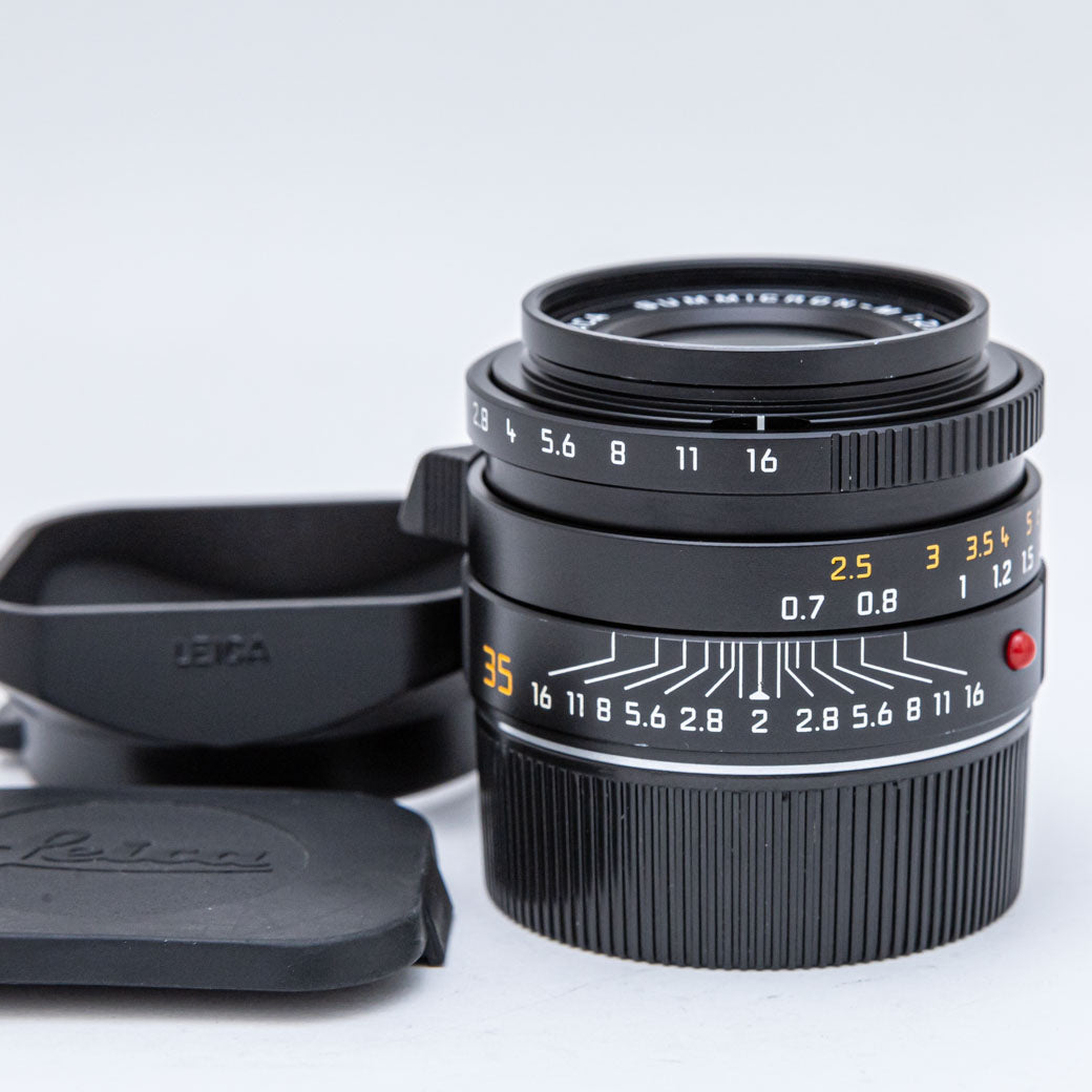 Leica SUMMICRON-M 35mm F2 ASPH. (6bit) ブラック 【管理番号007423】-