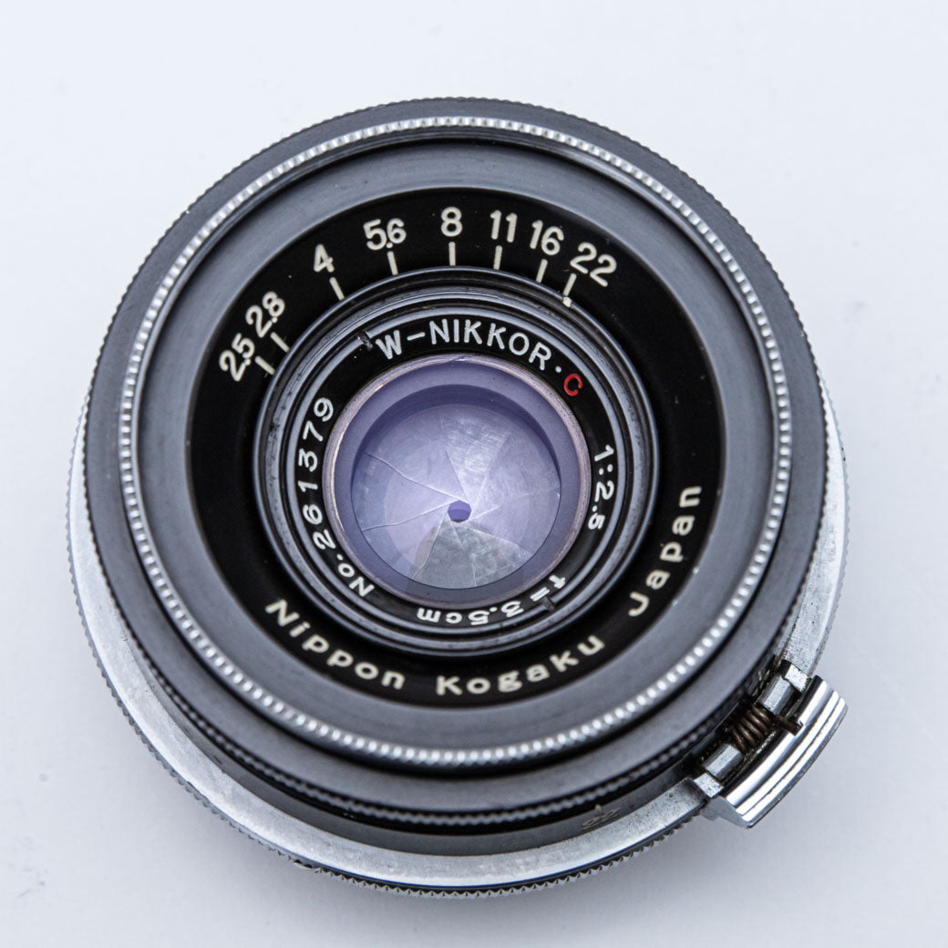 Nikon W-NIKKOR.C 3.5cm F2.5 (Nikon S)
