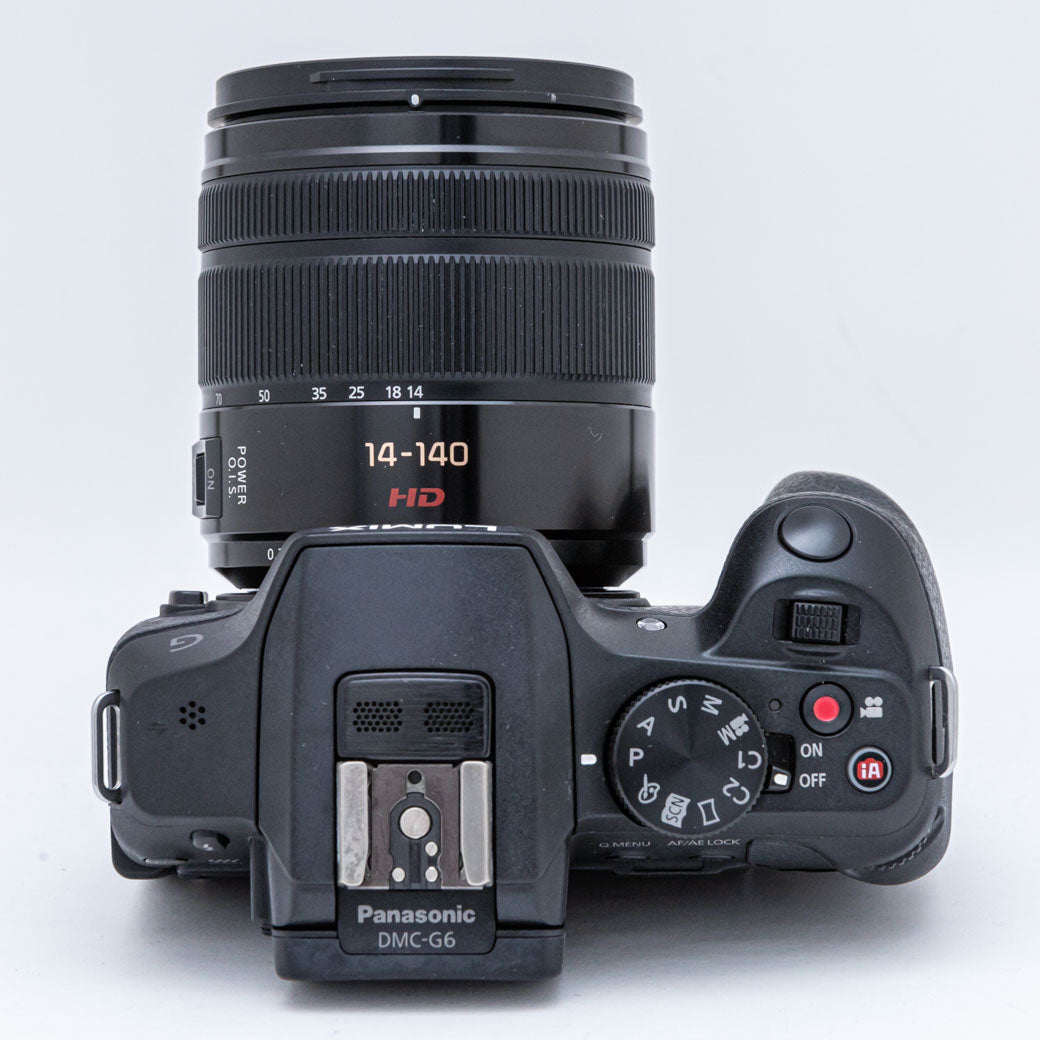 Panasonic DMC-G6 ブラック, G VARIO 14-140/3.5-5.6 ASPH. POWER OIS
