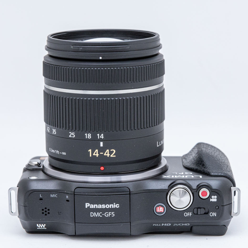 Panasonic DMC-GF5 ブラック, G VARIO 14-42/3.5-5.6 MEGA OIS