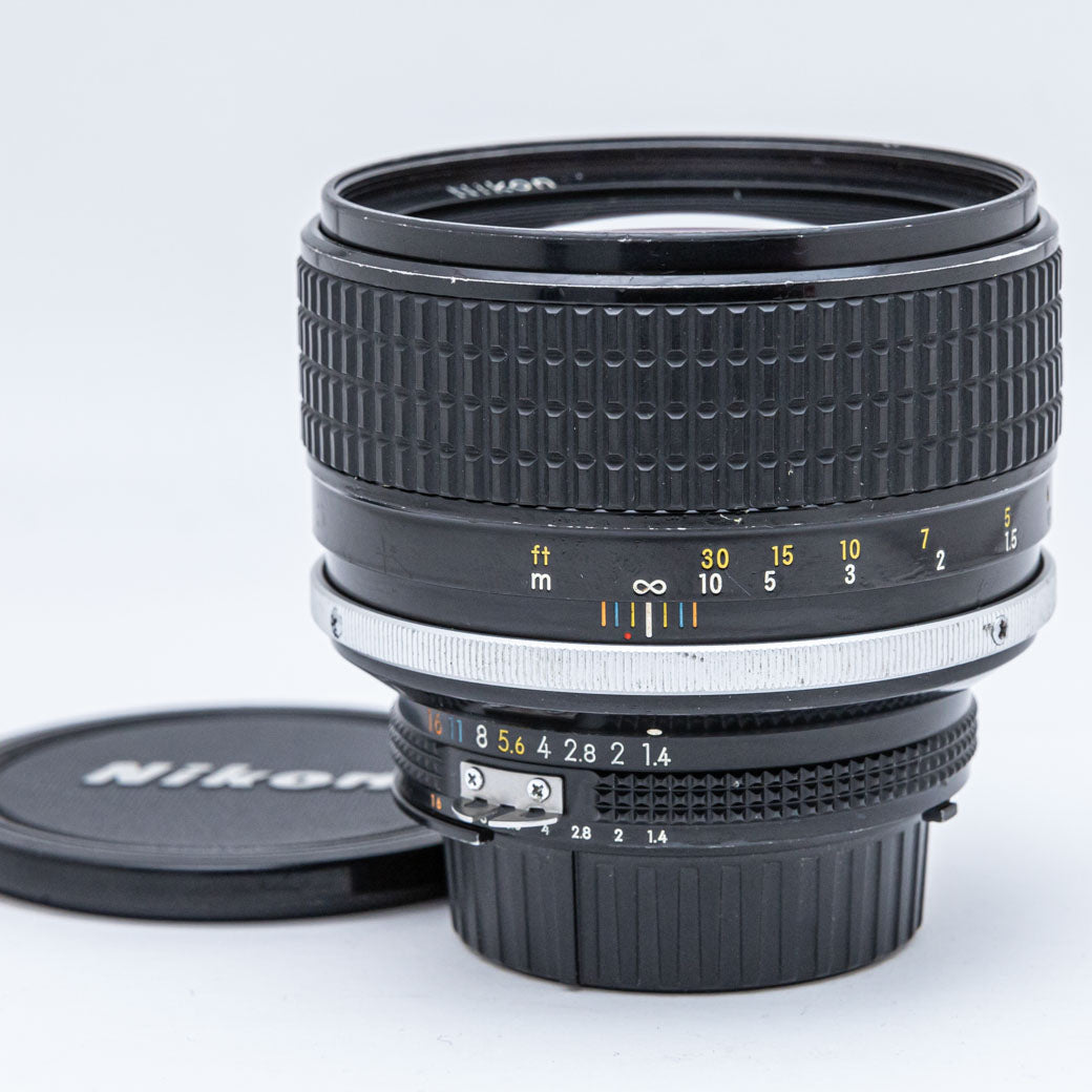 美品 Nikon Ai-S NIKKOR 85mm f1.4 D ニコン 単焦点 - レンズ(単焦点)