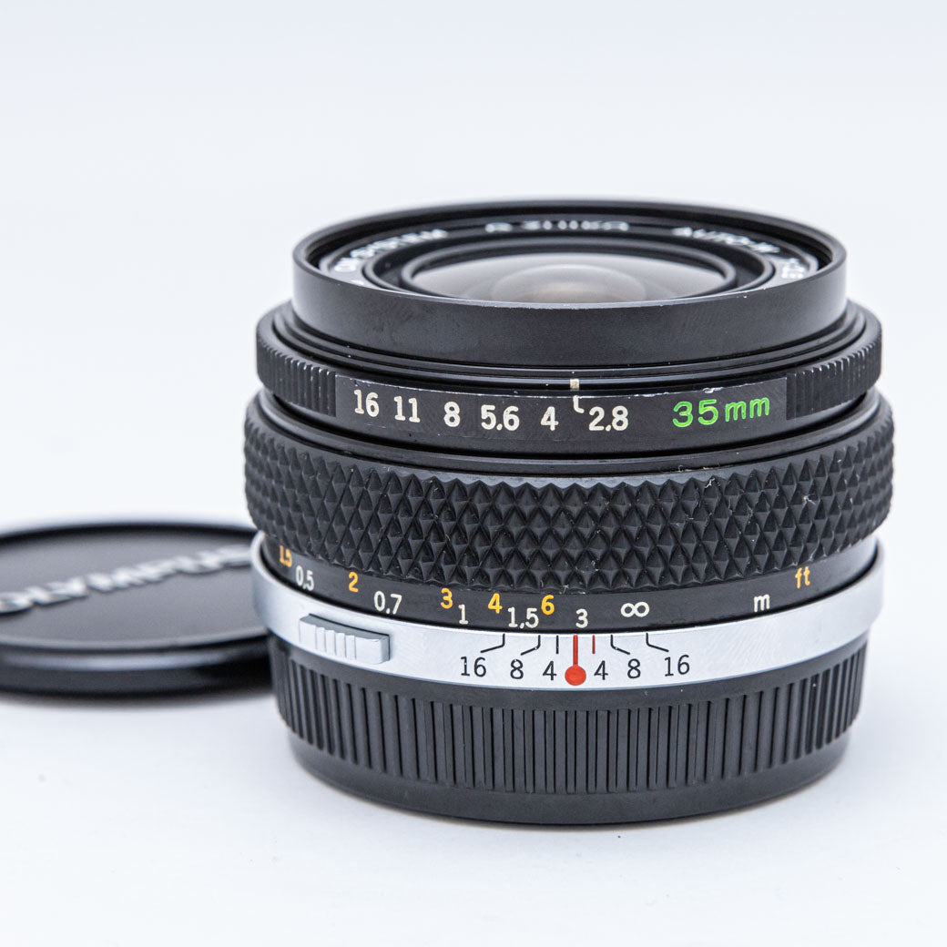 OLYMPUS G.ZUIKO AUTO-W 35mm F2.8 (OM) – ねりま中古カメラきつね堂