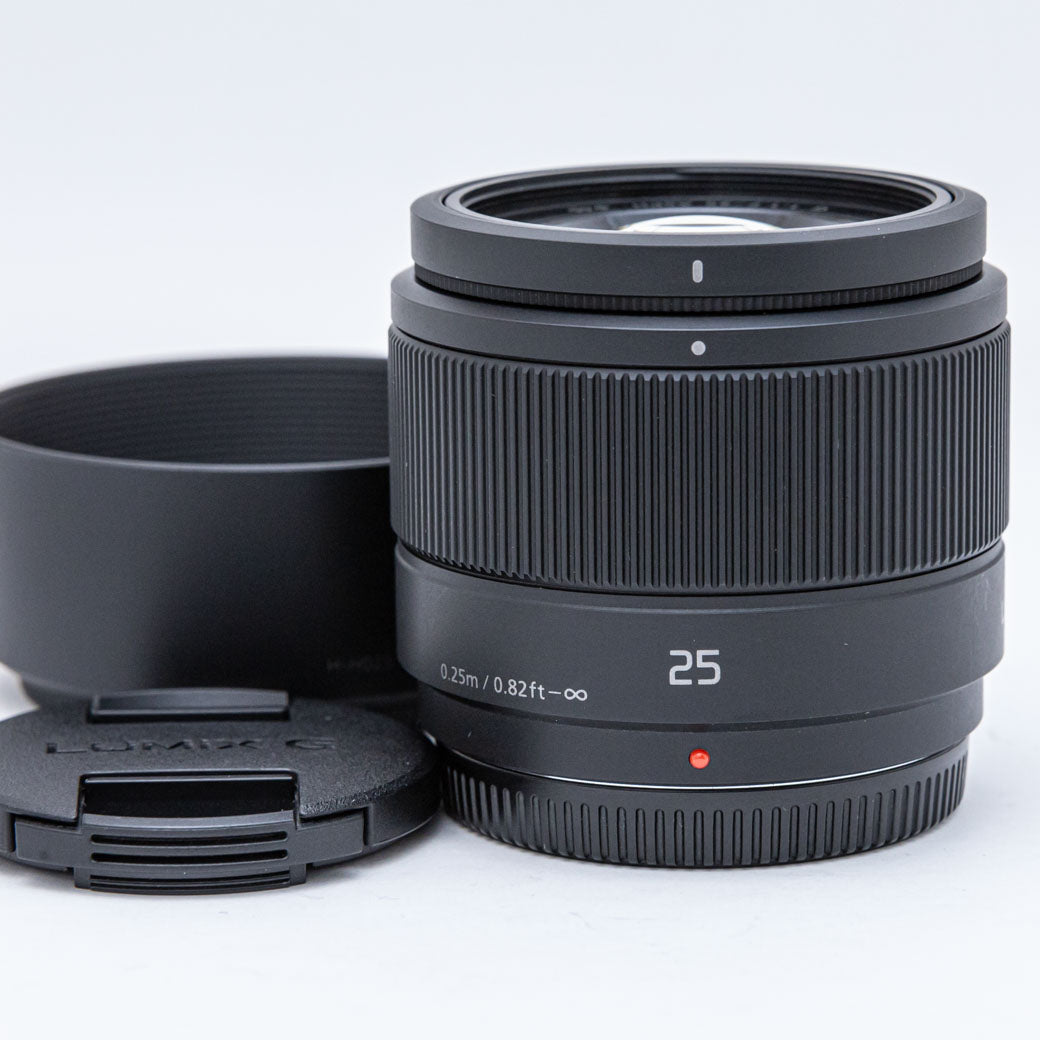 Panasonic G 25mm F1.7 ASPH. (H-H025) ブラック – ねりま中古カメラ