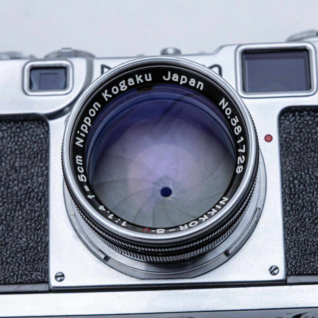 Nikon S2, NIKKOR-S.C 5cm F1.4