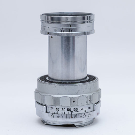 Leica Elmar 9cm F4 沈胴 Mマウント