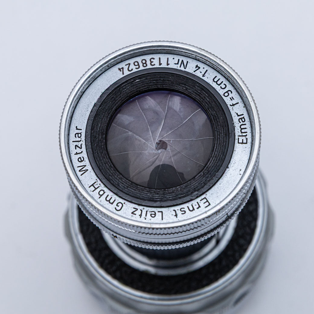 Leica Elmar 9cm F4 沈胴 Mマウント