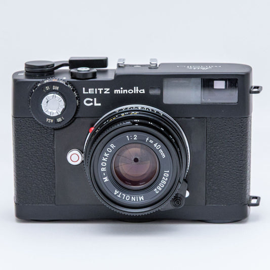 Leitz minolta CL, M-ROKKOR 40mm F2