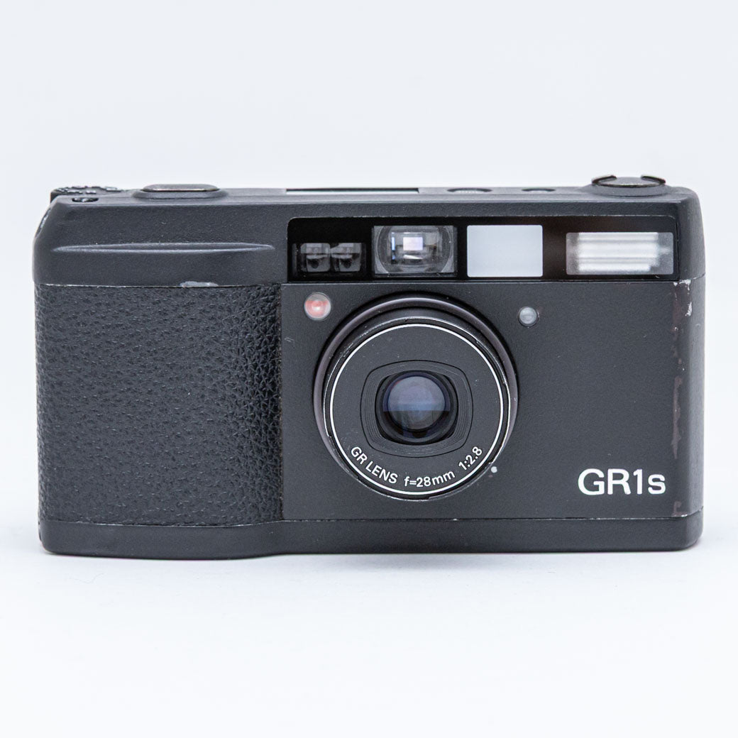 Sランク 美品 完動品 RICOH GR1s Black 付属品多数 返品保証付