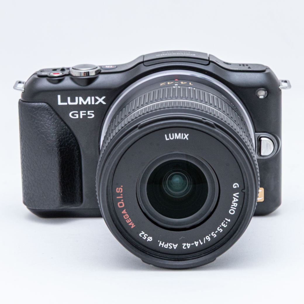 Panasonic DMC-GF5 ブラック, G VARIO 14-42mm F3.5-5.6 ASPH. MEGA O.I.S.