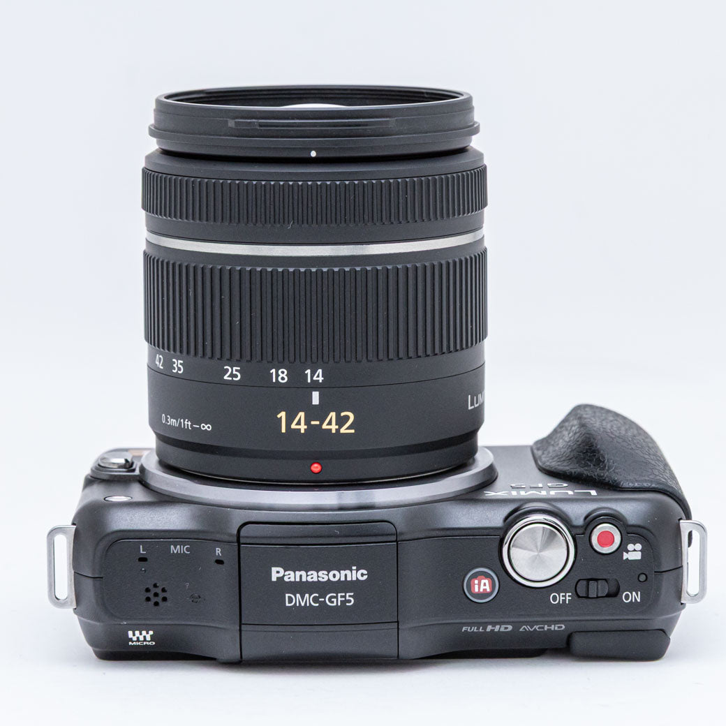 Panasonic DMC-GF5 ブラック, G VARIO 14-42mm F3.5-5.6 ASPH. MEGA O.I.S.