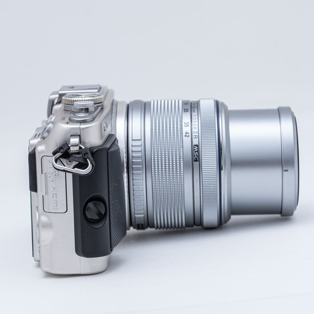 OLYMPUS PEN Lite E-PL5 シルバー, M.ZUIKO DIGITAL 14-42mm F3.5-5.6 II R