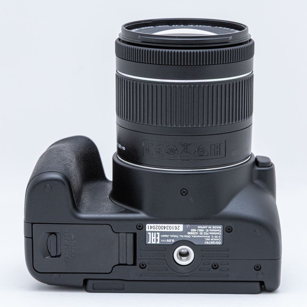 Canon EOS Kiss X10 ブラック, EF-S 18-55mm F4-5.6 IS STM