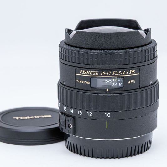 Tokina AT-X 107 DX Fisheye 10-17mm F3.5-4.5 Canon EF用