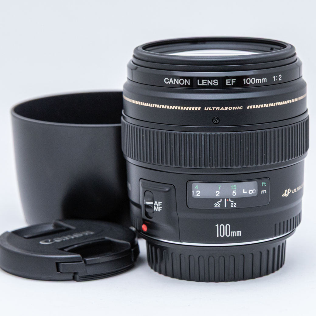キヤノン EF100mm F2 USM 美品 EF100mm F2 USM - キヤノンカメラミュージアム
