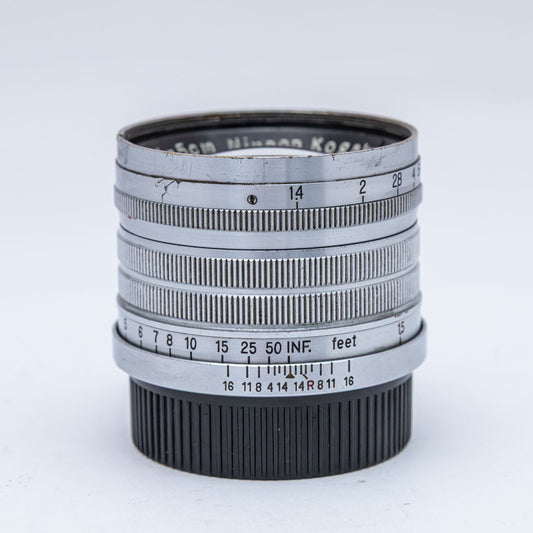 Nikon NIKKOR-S.C 5cm F1.4 Lマウント