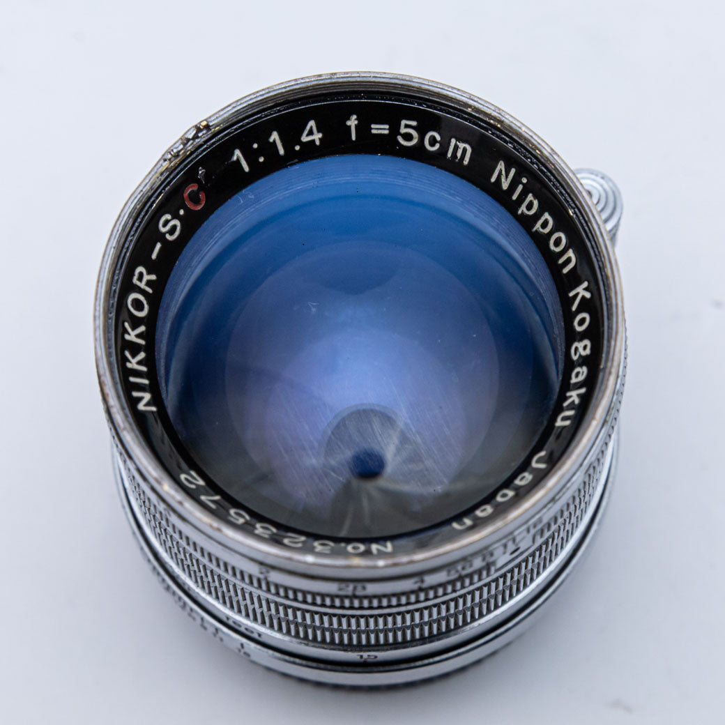 Nikon NIKKOR-S.C 5cm F1.4 Lマウント