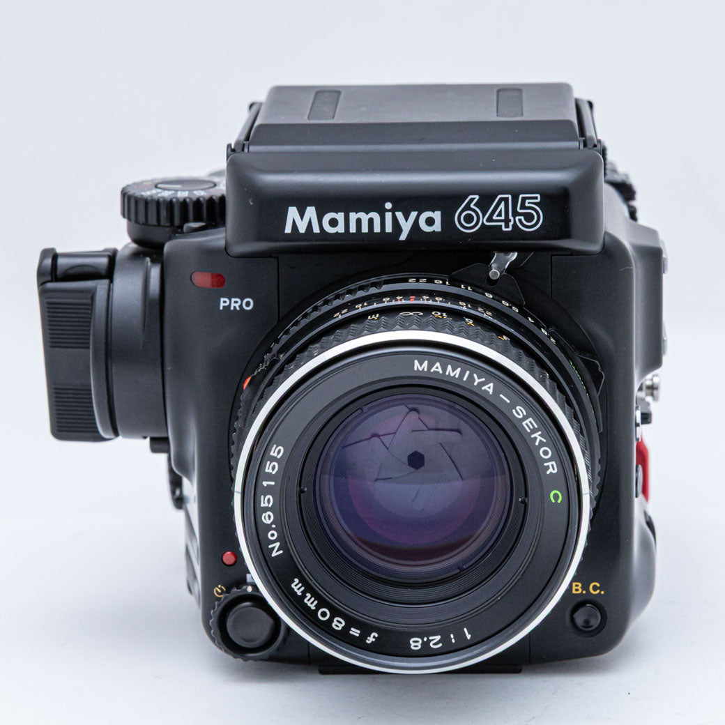 Mamiya 645 PRO ウエストレベルファインダー, Sekor C 80mm F2.8, 120