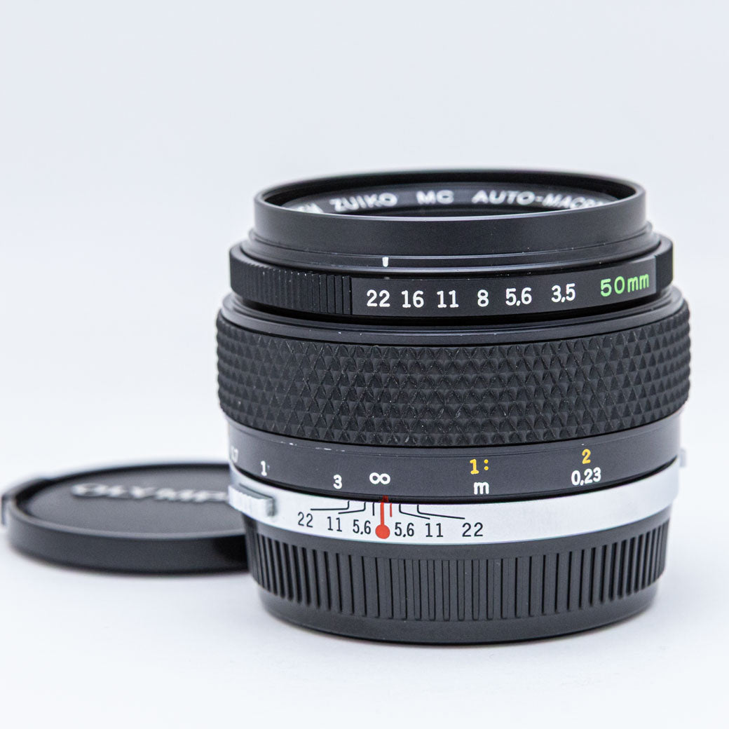 OLYMPUS ZUIKO AUTO-MACRO 50mm F3.5 (OM) – ねりま中古カメラきつね堂