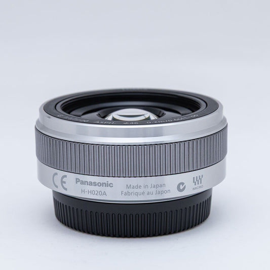 Panasonic LUMIX G 20mm F1.7 II ASPH. シルバー (H-H020A)