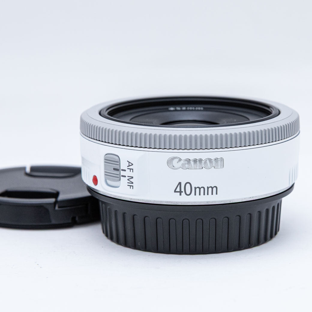 Canon EF 40mm F2.8 STM ホワイト – ねりま中古カメラきつね堂
