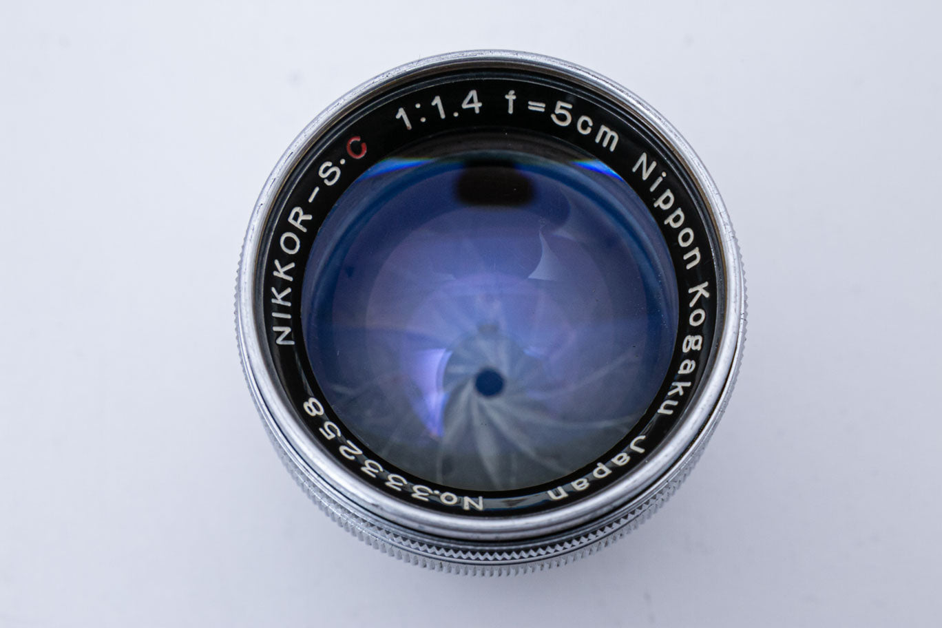 Nikon S, Nikkor-S.C 5cm F1.4 付