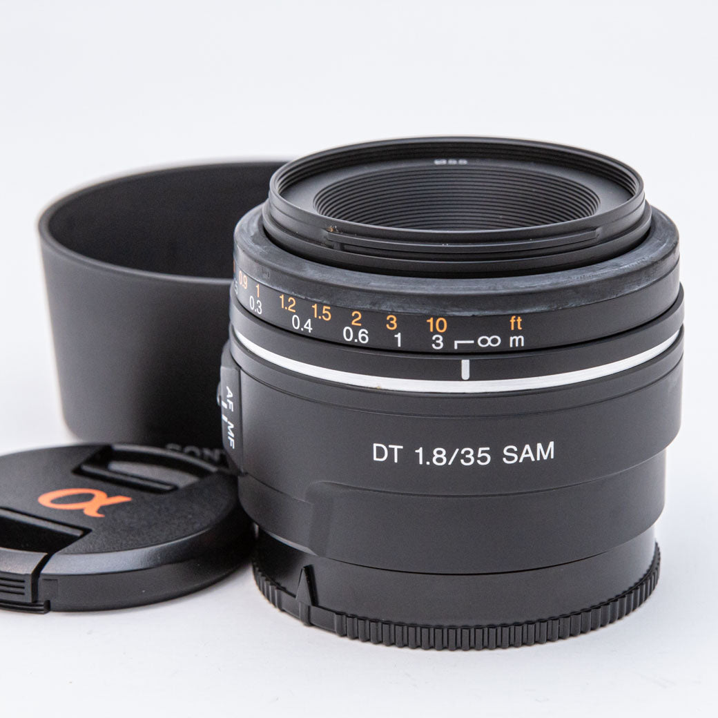 完動品】SONY DT 35mm f1.8 SAM カメラレンズ - レンズ(単焦点)