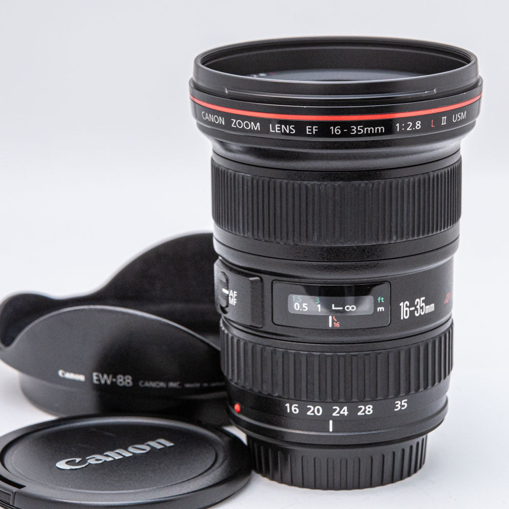 新作入荷得価】 Canon - 中古 Canon EF 16-35mm F2.8L USM ズーム