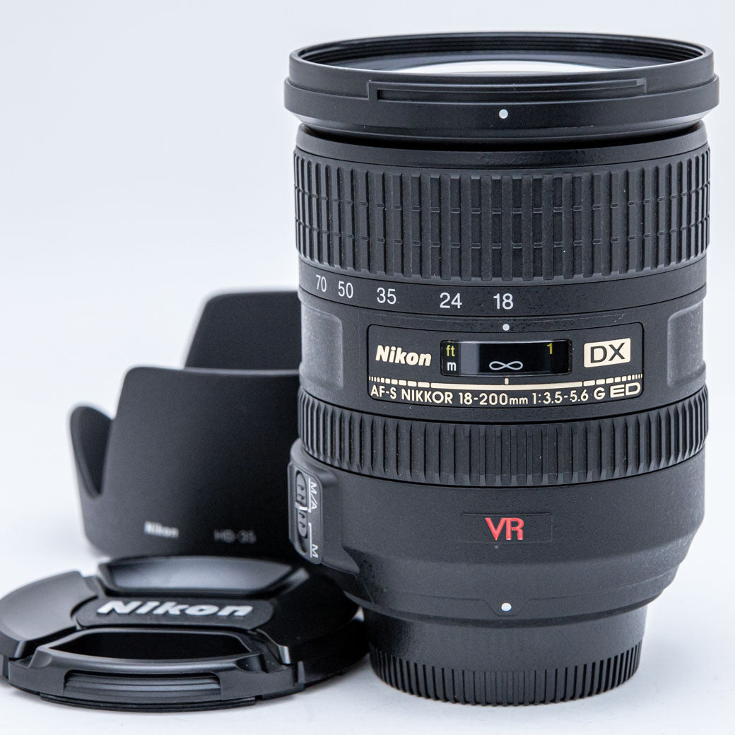 レンズ(ズーム)ご当地名産！ニコン AF-S NIKKOR 18-200mm G ED VR ...