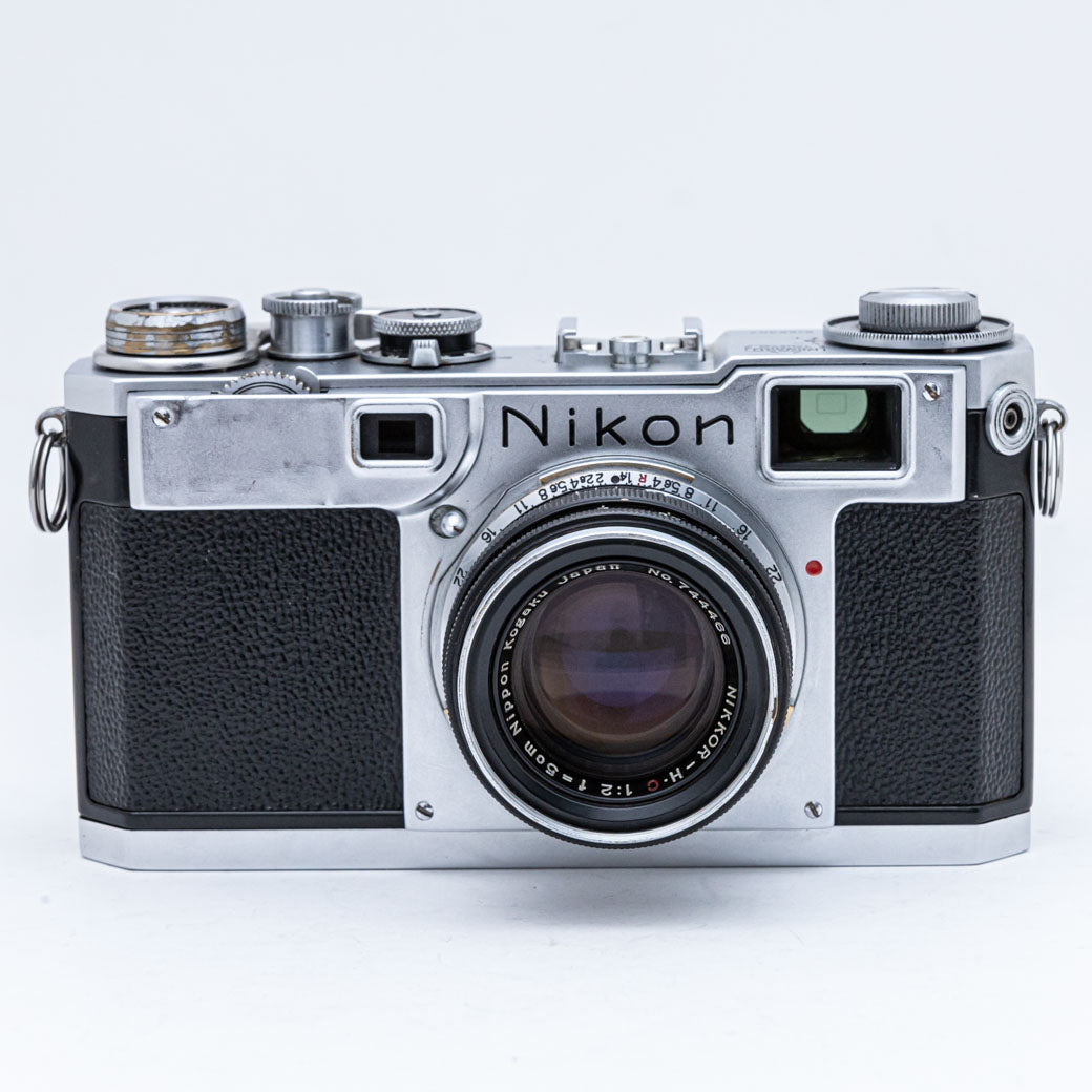Nikon S2 後期, NIKKOR-H.C 5cm F2 – ねりま中古カメラきつね堂