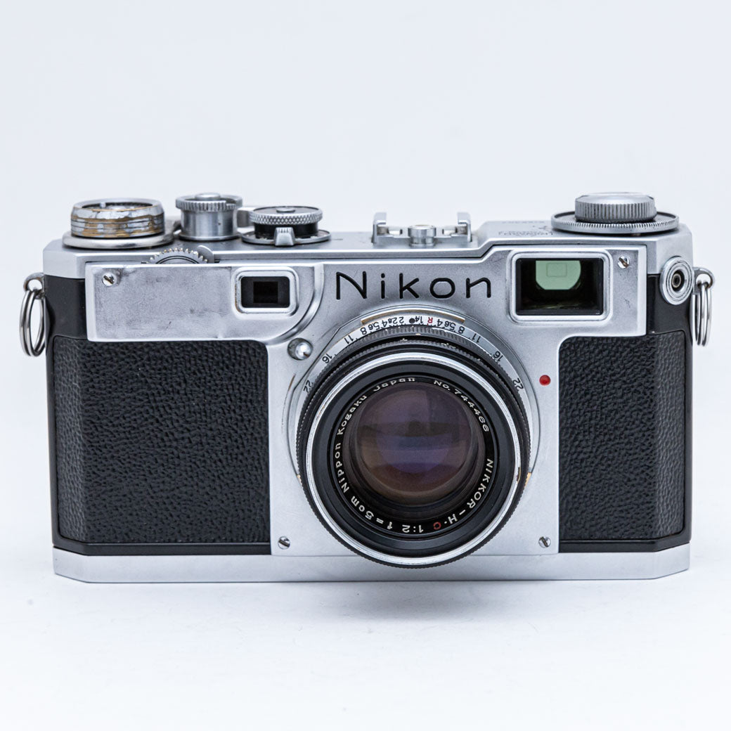 【訳あり】Nikon S2後期 + NIKKOR-S.C 5cm F1.4種類レンジファインダーカメラ