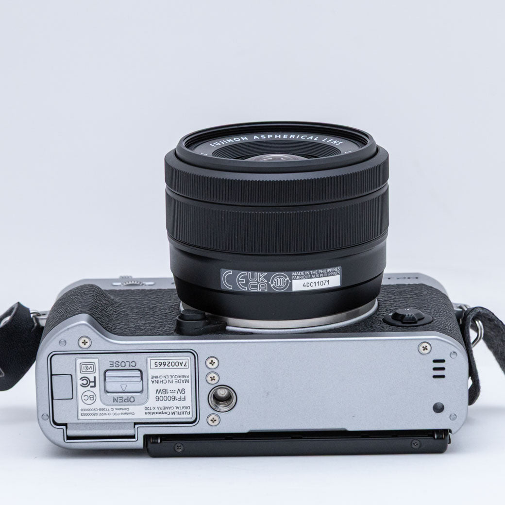 FUJIFILM X-T20 シルバー, XC 15-45mm F3.5-5.6 OIS PZ ブラック