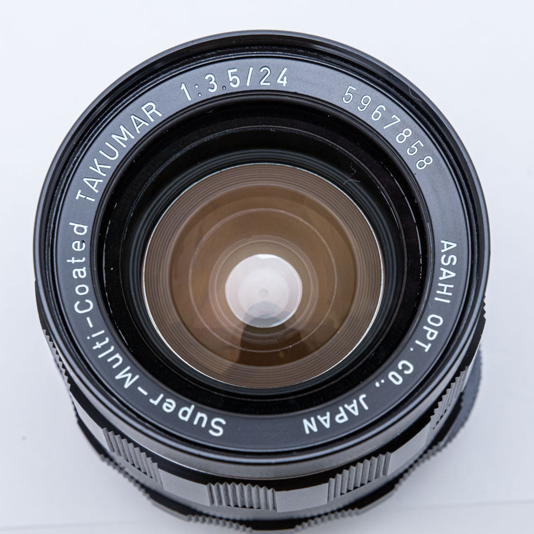 ［美品］ SMC Takumar 24mm f3.5 広角 オールドレンズ 30