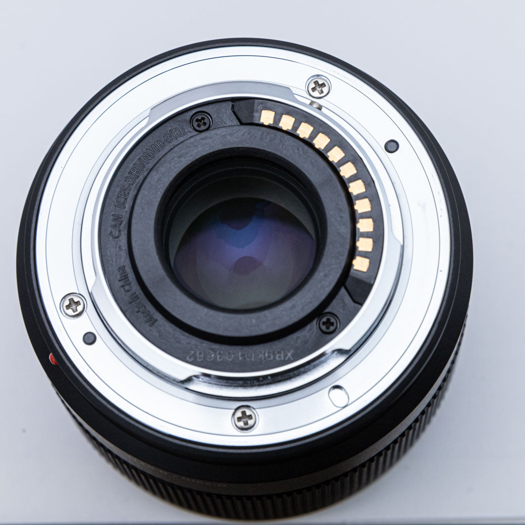 Panasonic G 25mm F1.7 ASPH. (H-H025) ブラック – ねりま中古カメラ