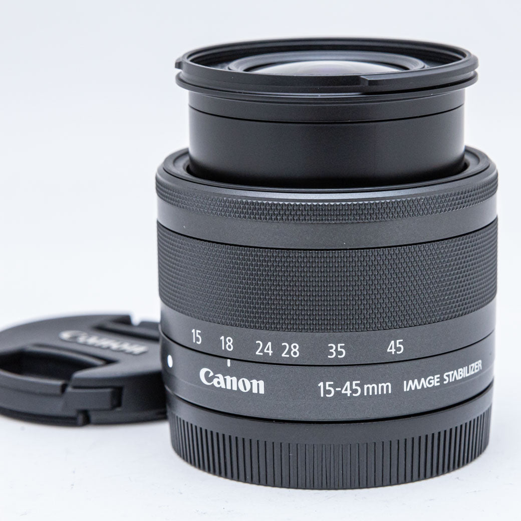 Canon EF-M 15-45mm F3.5-6.3 IS STM グラファイト – ねりま中古カメラ