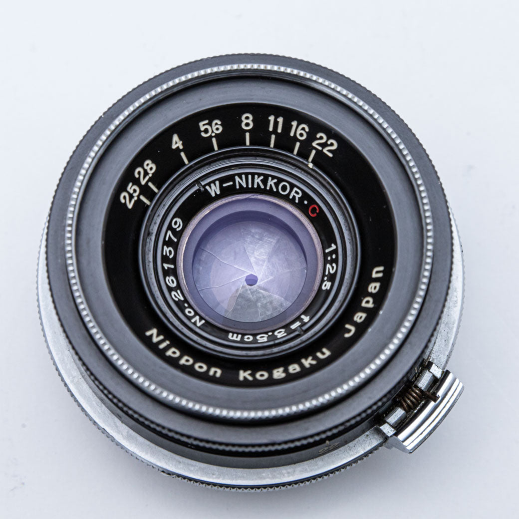 Nikon W-NIKKOR.C 3.5cm F2.5 (Nikon S) – ねりま中古カメラきつね堂