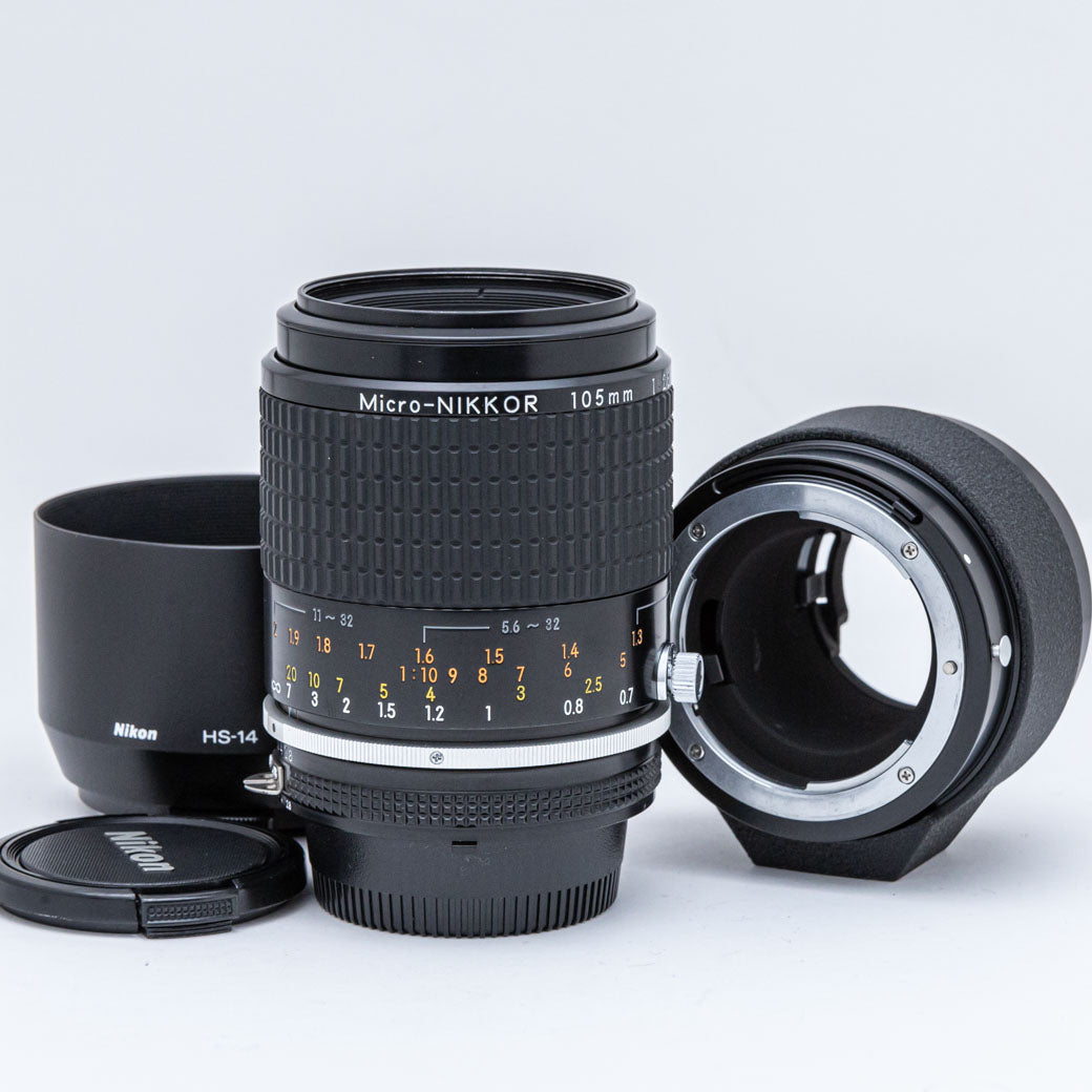 Ai Micro NIKKOR 105mm F2.8 S 付属品多数Mac - レンズ(単焦点)