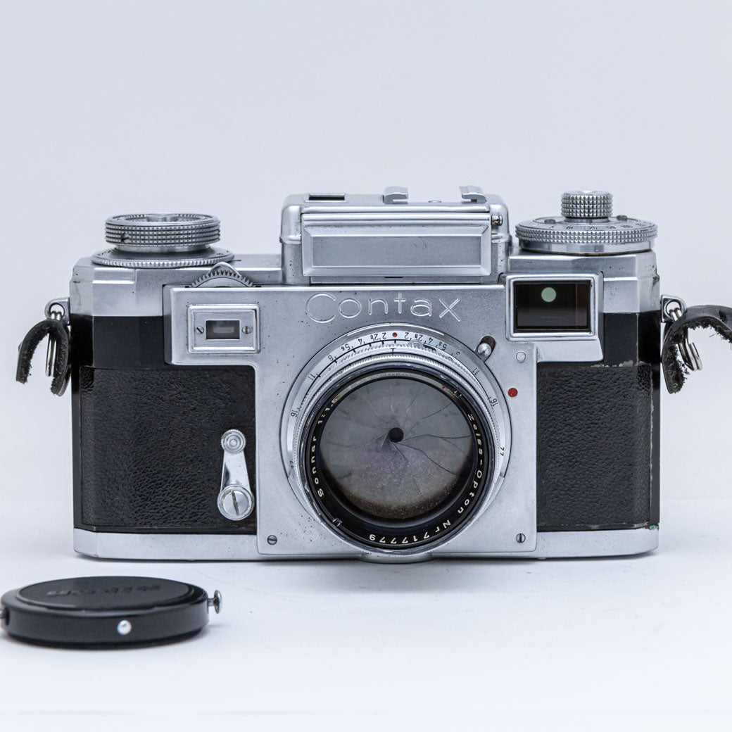 CONTAX IIa 50mm レンズ付き レンジファインダー フィルムカメラ