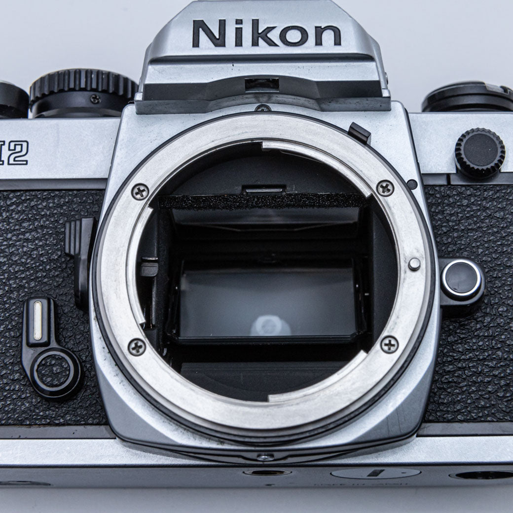 Nikon New FM2 シルバー, MD-12付き – ねりま中古カメラきつね堂