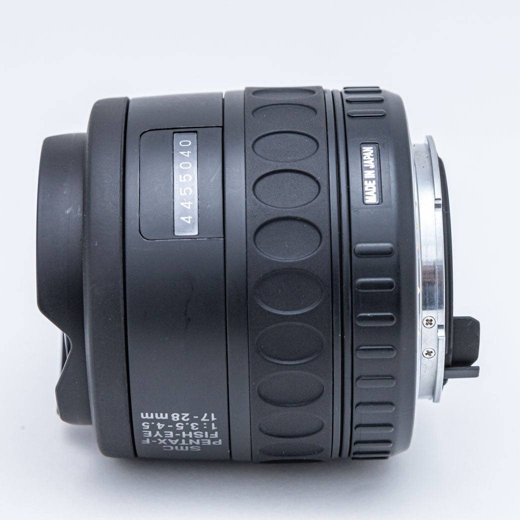フィッシュアイ】 PENTAX F 17-28mm F3.5-4.5マウント - レンズ(ズーム)