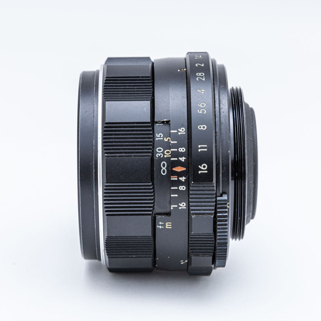 PENTAX Super Takumar 50mm F1.4 前期 8枚玉 (M42) – ねりま中古カメラ 
