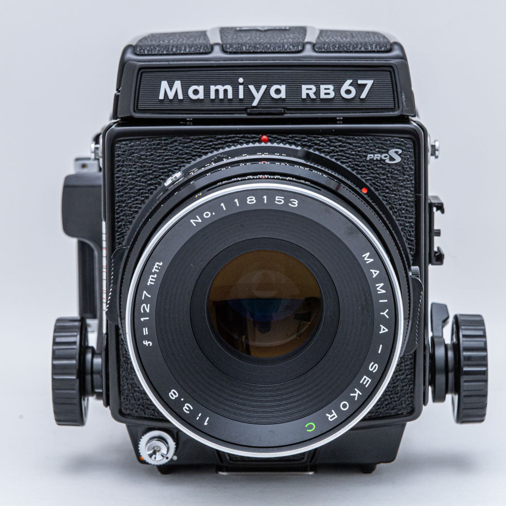 MAMIYA RB67 SEKOR C 127mm F3.8フィルムワインダー