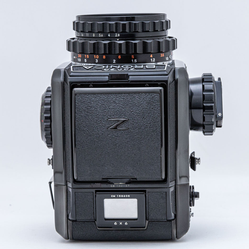 Zenza Bronica S2 ブラック, ZENZANON 100mm F2.8, フィルムホルダー2個セット