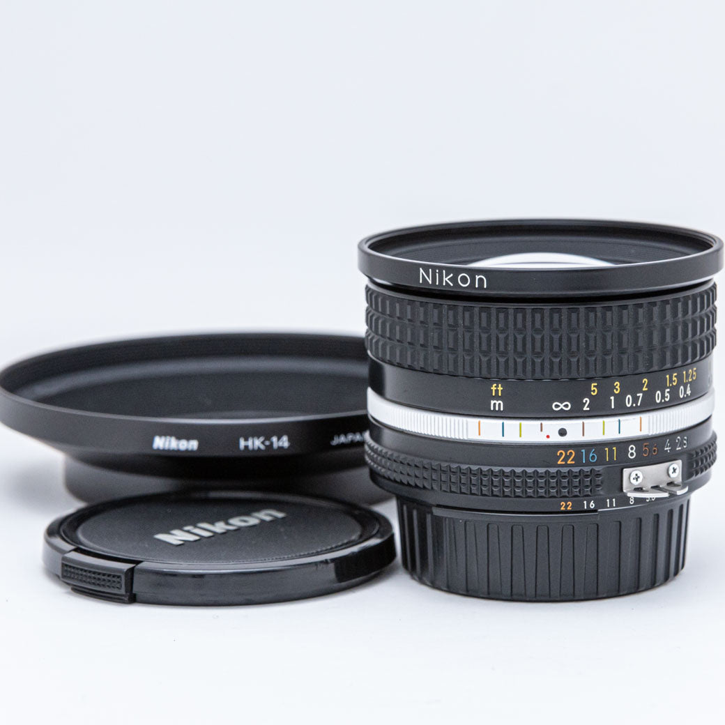Nikon - ニコン ニッコール 20mm F2.8D 美品 完品 ニュータイプ 中古】ニコン レンズ Ai-S NIKKOR 20mm f2.8 【B】
