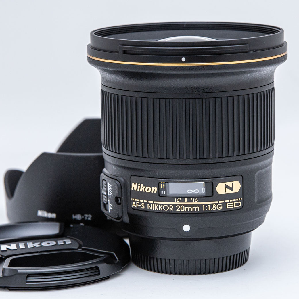 NIKKOR AF-S 20mm f/1.8G ED（レンズプロテクト付き） 美品 AF-S NIKKOR