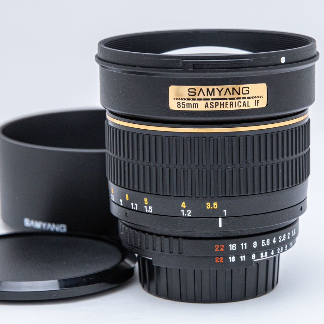 SAMYANG 85mm F1.4 ASPHERICAL IF Nikon F用