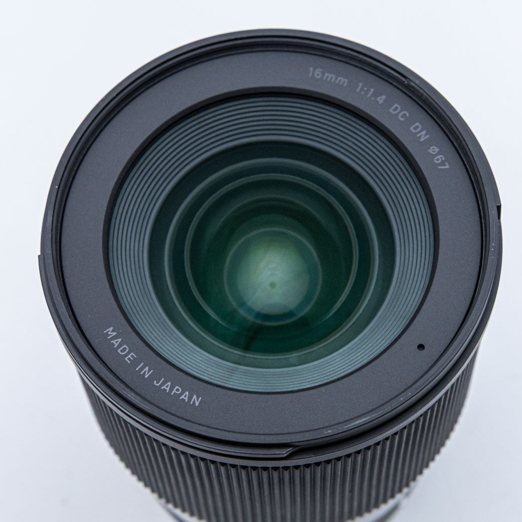 SIGMA 16mm F1.4 DC DN Contemporary SONY Eマウント