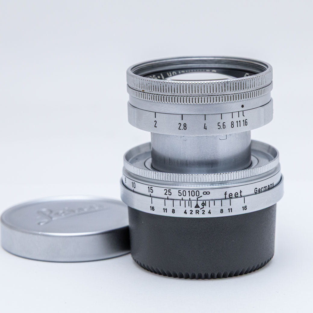 Leica Summicron 5cm F2 沈胴 Lマウント – ねりま中古カメラきつね堂