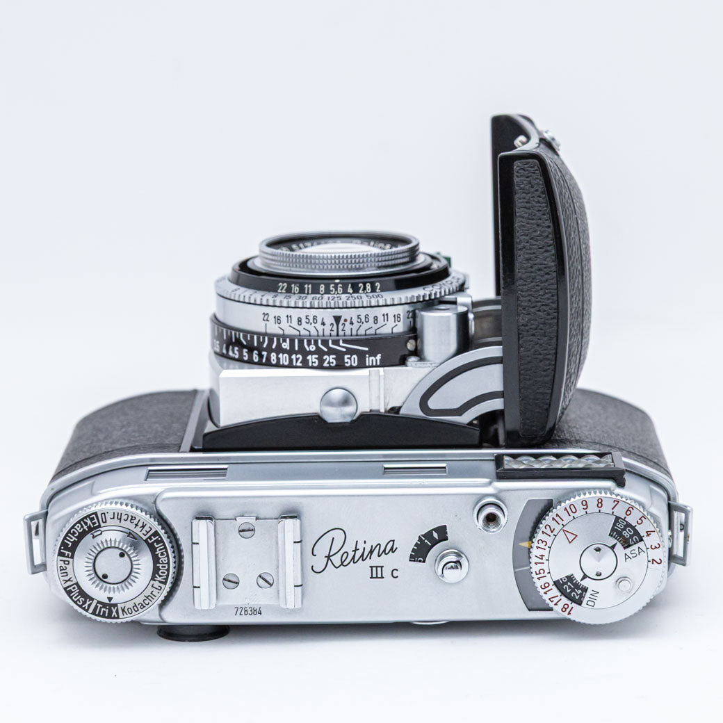 Kodak Retina IIIc, Xenon C 50mm F2 – ねりま中古カメラきつね堂