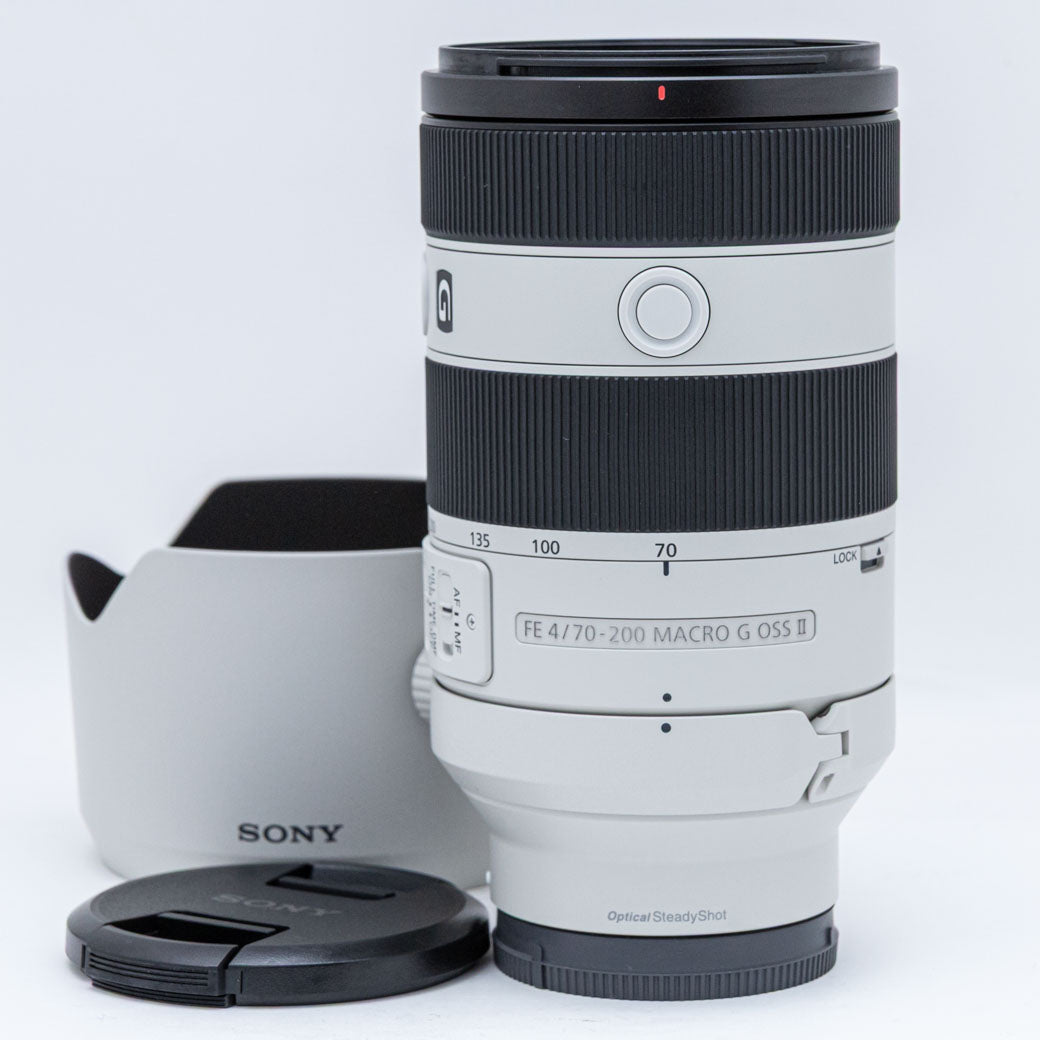 SONY FE 70-200mm F4 Macro G OSS II 美品 ソニー、「FE 70-200mm F4 Macro G OSS II」発売。 高い描写力と高性能